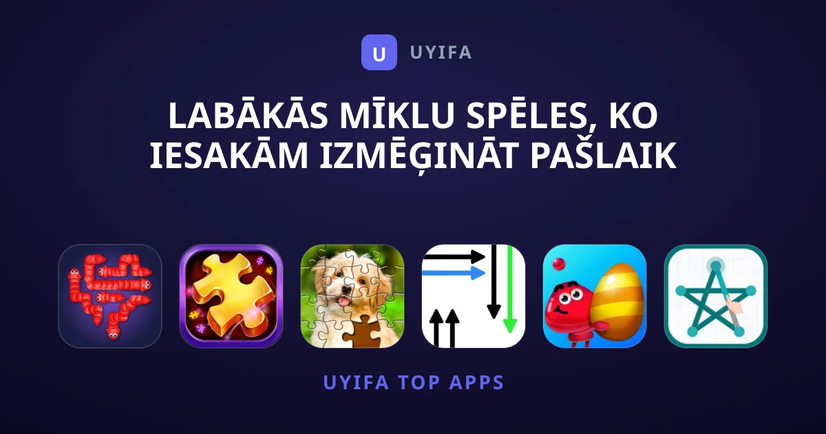 Labākās Mīklu Spēles, Ko Iesakām Izmēģināt Pašlaik